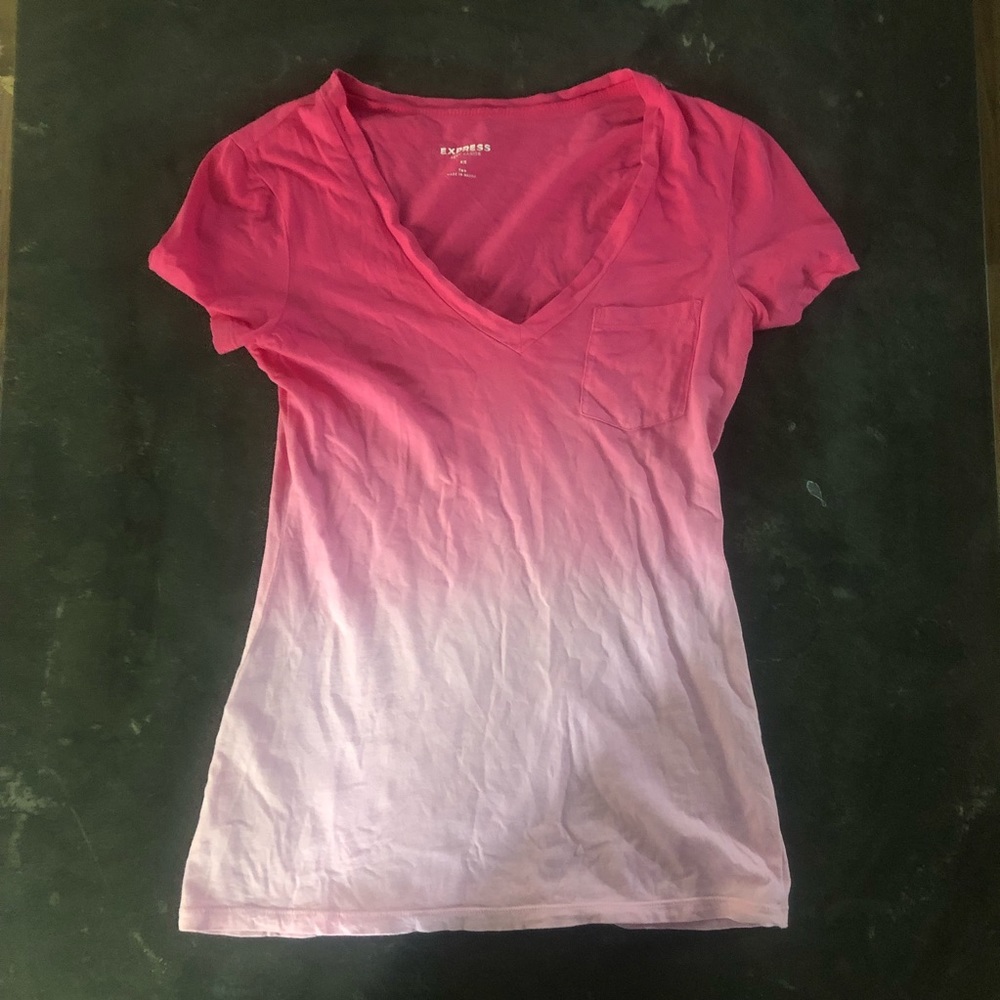 Express sexy basics v neck tee